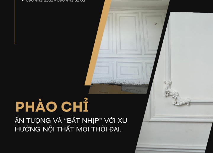 Thi Công Và Cung Cấp Phào Chỉ Uy Tín Tại Tp.Hcm