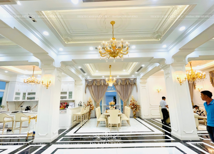 Những Lưu Ý Khi Thi Công Trần Tân Cổ Điển Để Không Bị “Sến”