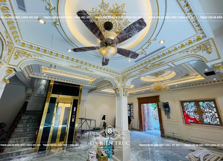 Thi Công Trần Thạch Cao Tân Cổ Điển Tại Phường Phường Bình Thạnh Nhanh Chóng